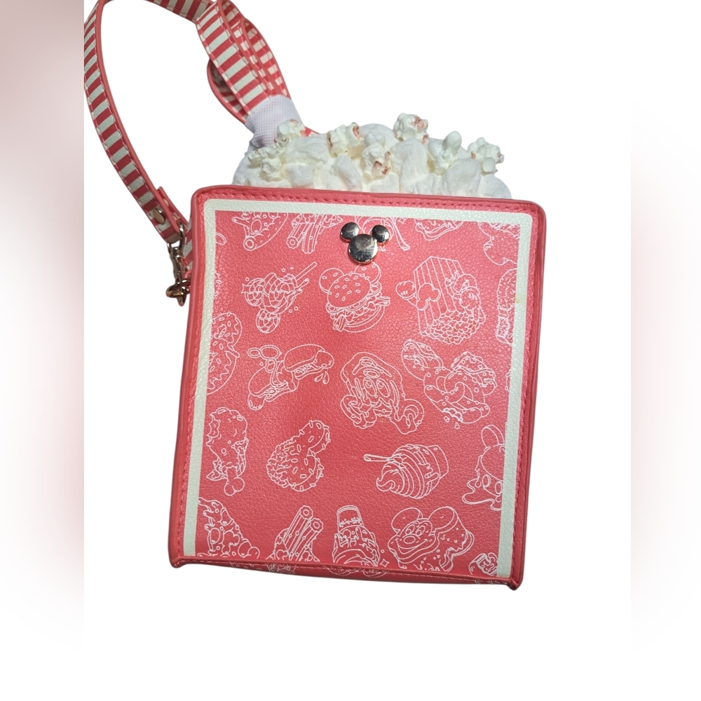 Disney Eats Popcorn Purse with Cream Popcorn Top